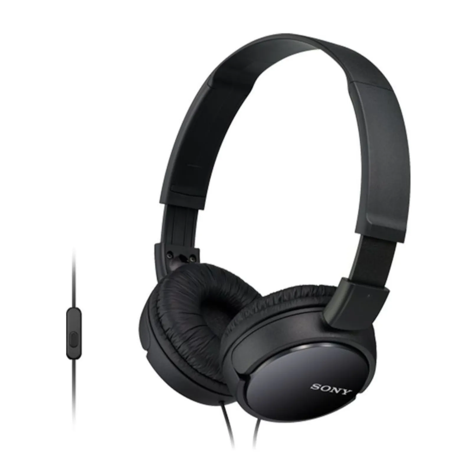 170104133634000701900045L Sony MDR-ZX110AP On Ear Kopfhörer - Headsetfunktion faltbar Schwarz - Slika 1