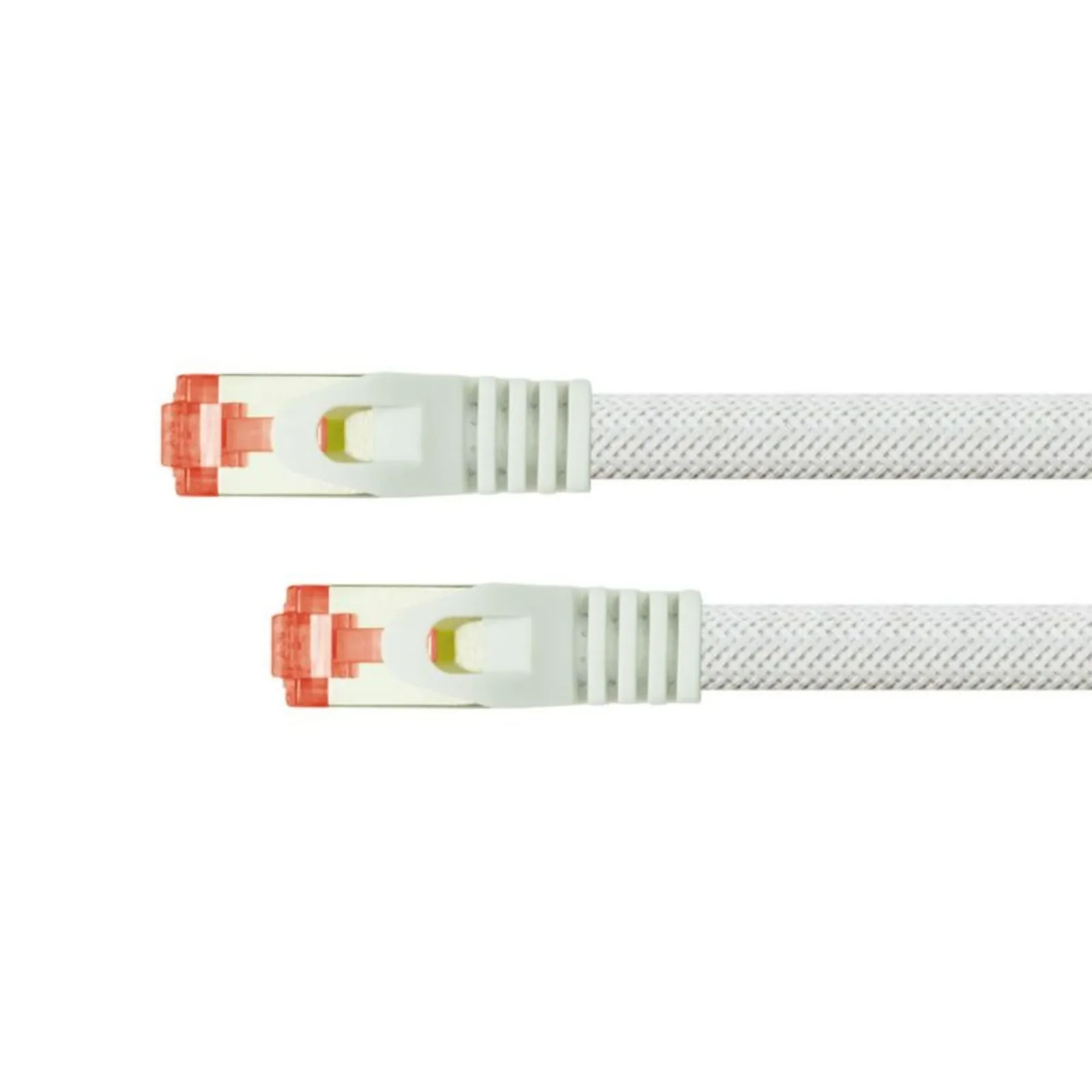 171018104032900601900036N Python RNS Patchkabel Cat.6 S/FTP PiMF PVC 250MHz OFC 1,0m weiß - Slika 1