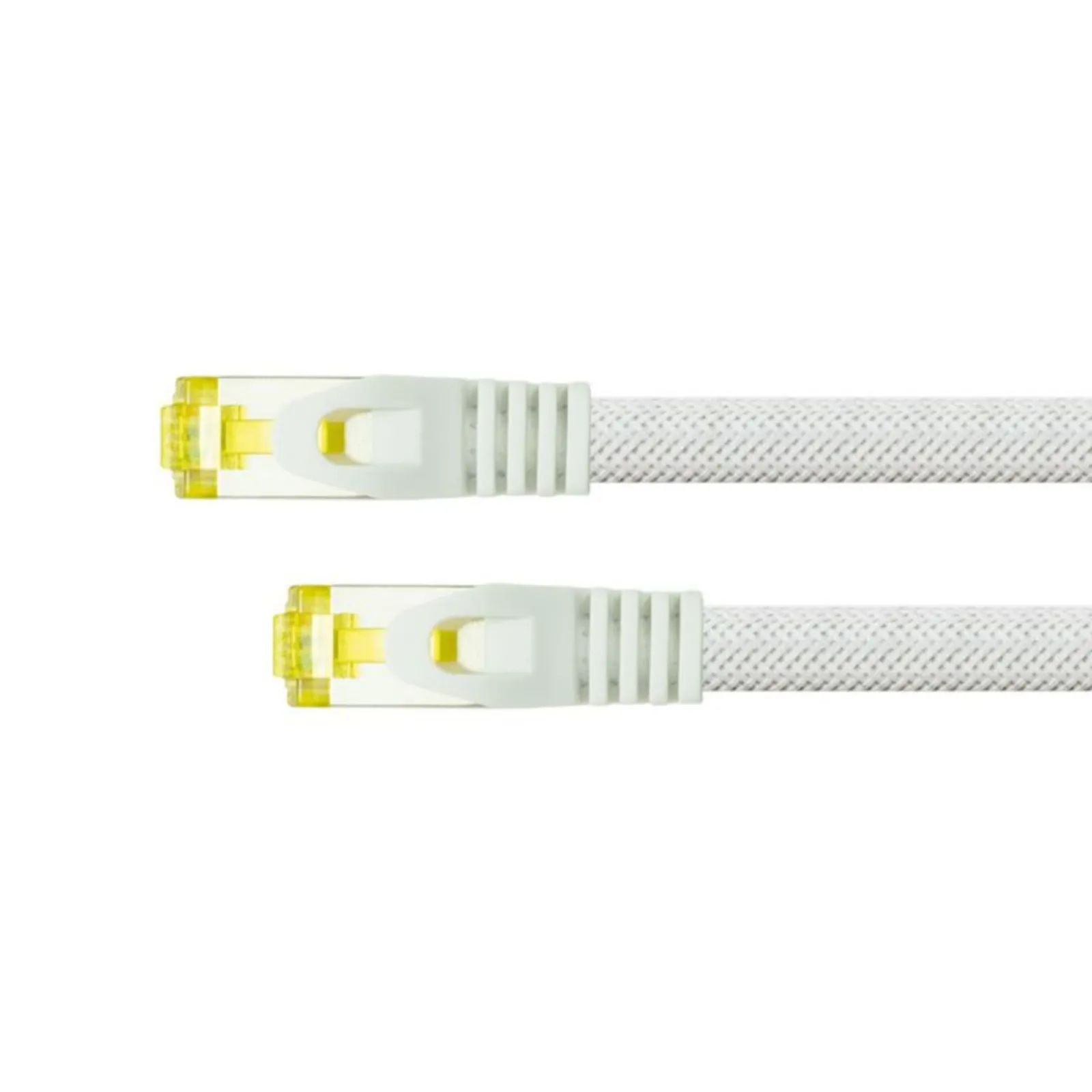 171018120521700601900036I Python Patchkabel mit Cat.7 Rohkabel S/FTP PiMF halogenfrei 15m weiß - Slika 1