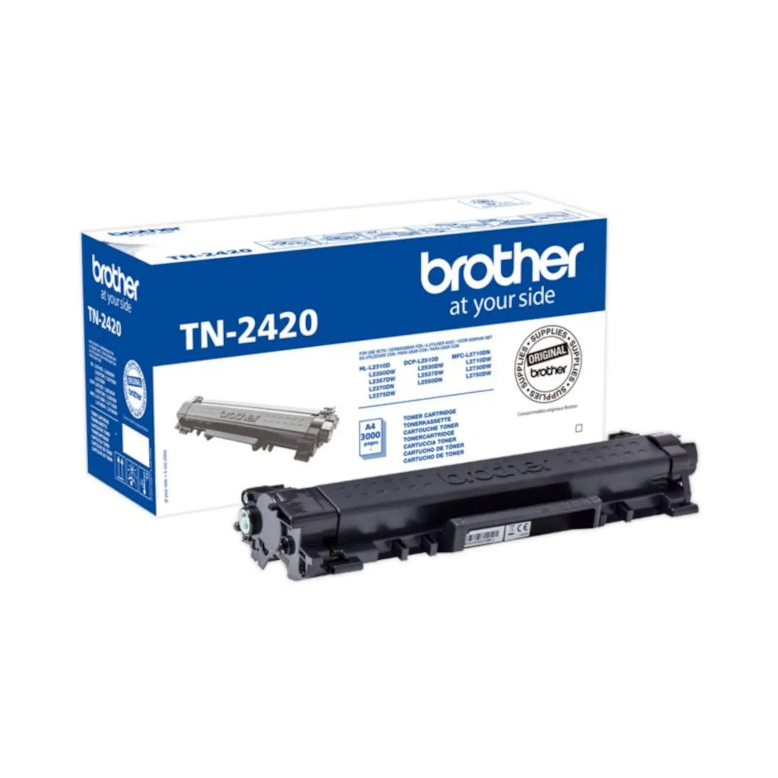 171204105646100701900094R Brother TN-2420 Original Toner Schwarz für ca. 3.000 Seiten - Slika 1