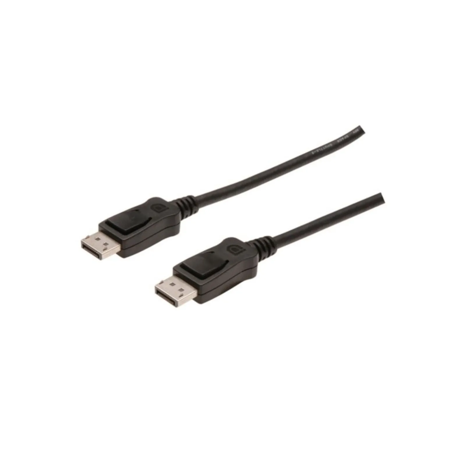 180126155958200601900055Z DIGITUS DisplayPort Anschlusskabel 2m UHD 4K St./St. schwarz - Slika 1