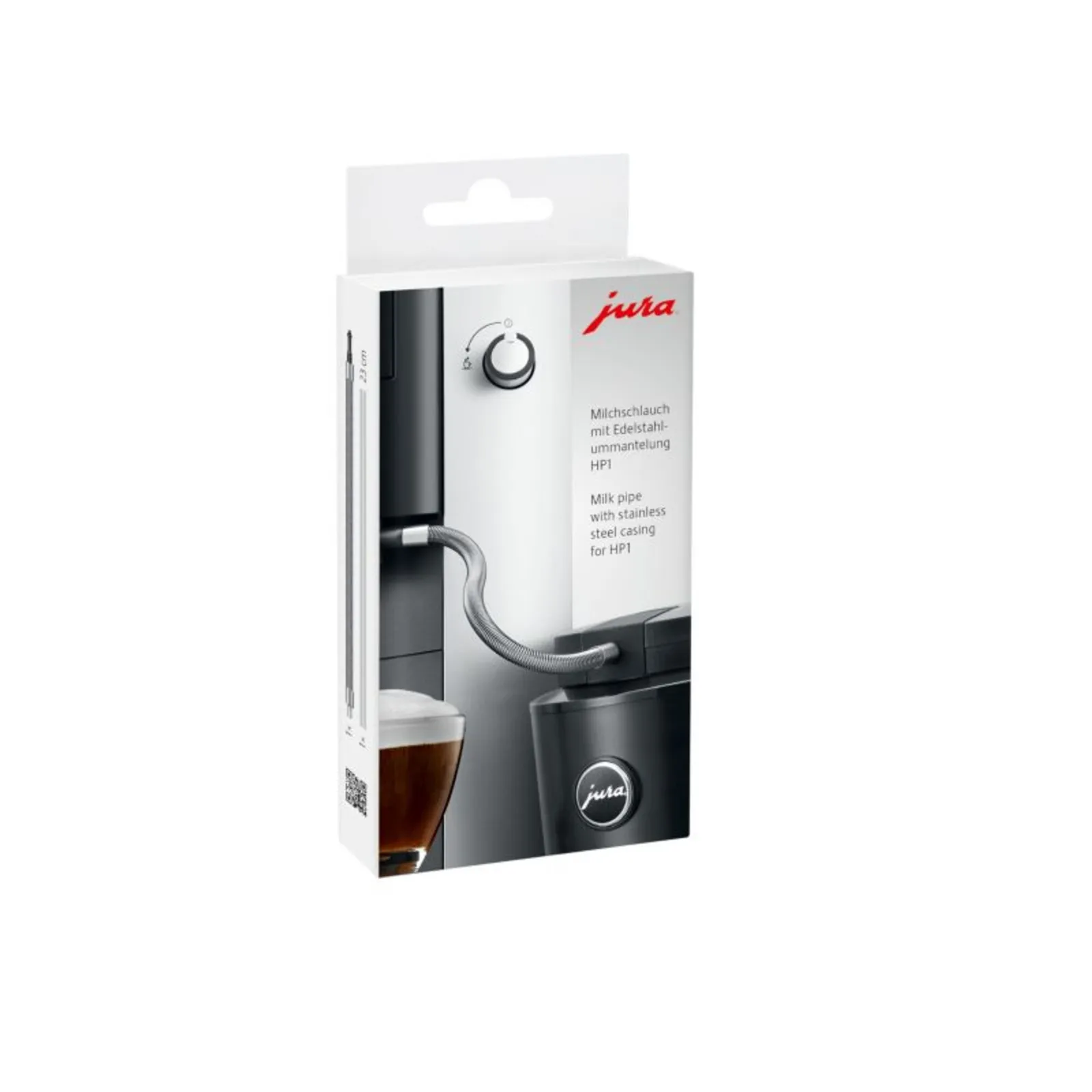 190315122442300301900036G JURA 24112 Milchschlauch mit Edelstahlummantelung HP1 - Slika 1