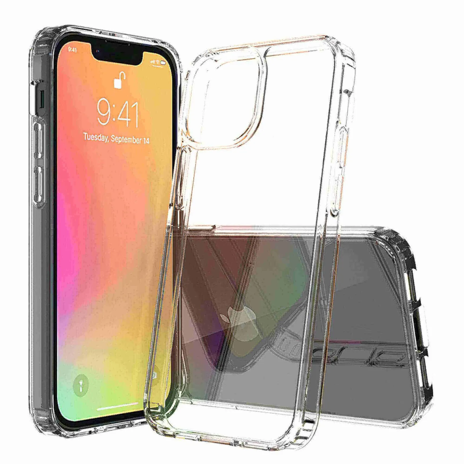 210917102958700601900096M JT Berlin BackCase Pankow Clear Apple iPhone 13 transparent - Slika 1