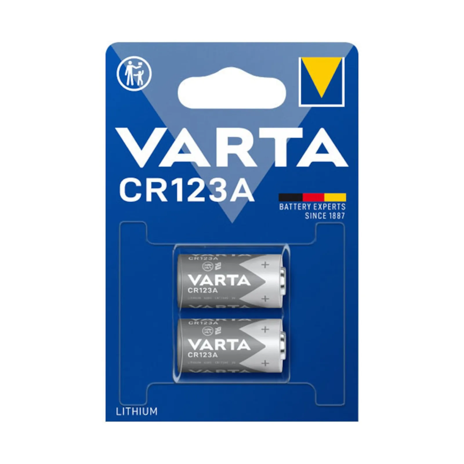 220211143527500301900002R VARTA Professional Photo Lithium Batterie CR 123A 2er Blister - Slika 1