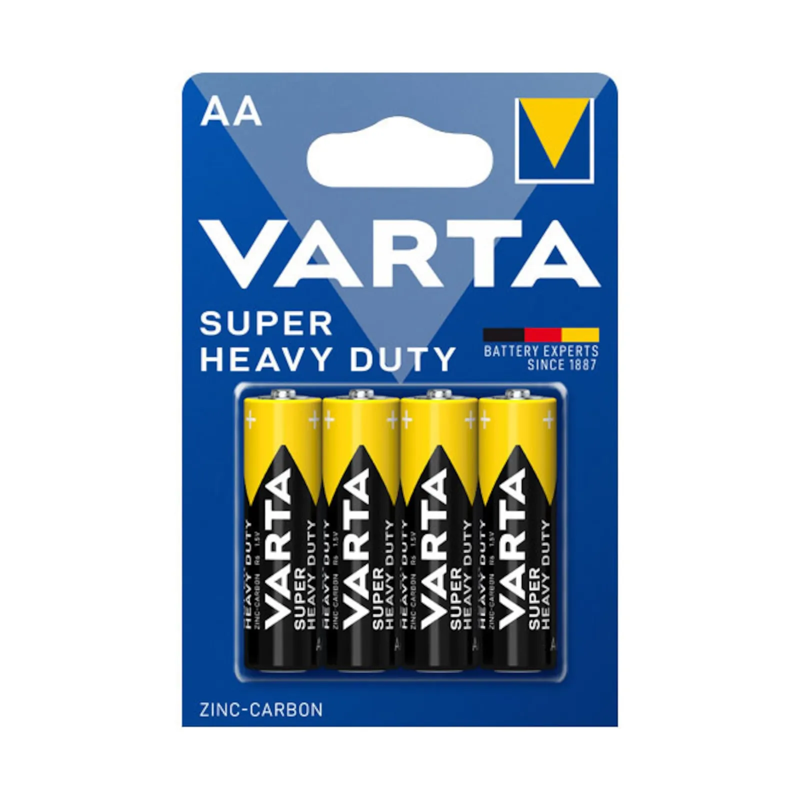 220216160828300601900050F VARTA Super Heavy Duty Batterie Mignon AA R6 4er Blister - Slika 1