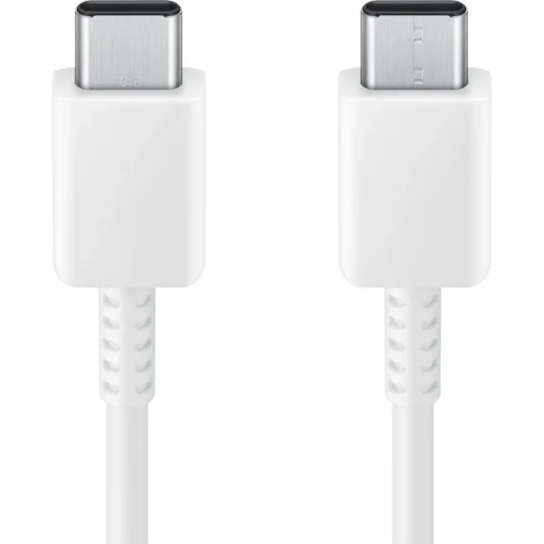 Samsung USB-C zu USB-C Kabel EP-DX310 (3A) 1,8m Weiß