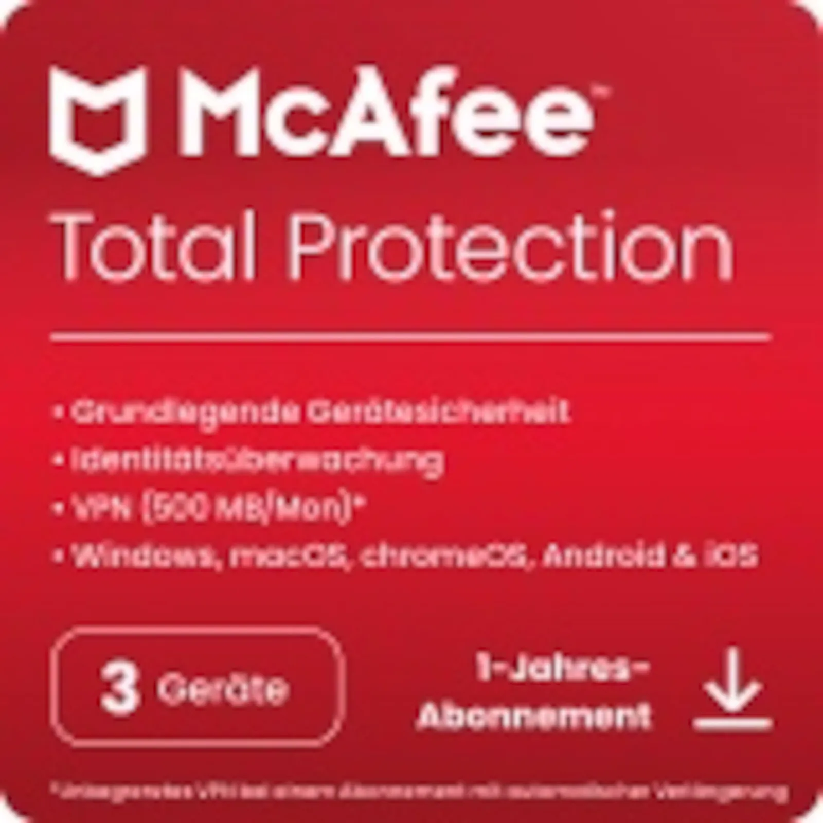 221104123959700301900073G McAfee Total Protection | 3 Geräte | Download & Produktschlüssel - Slika 1