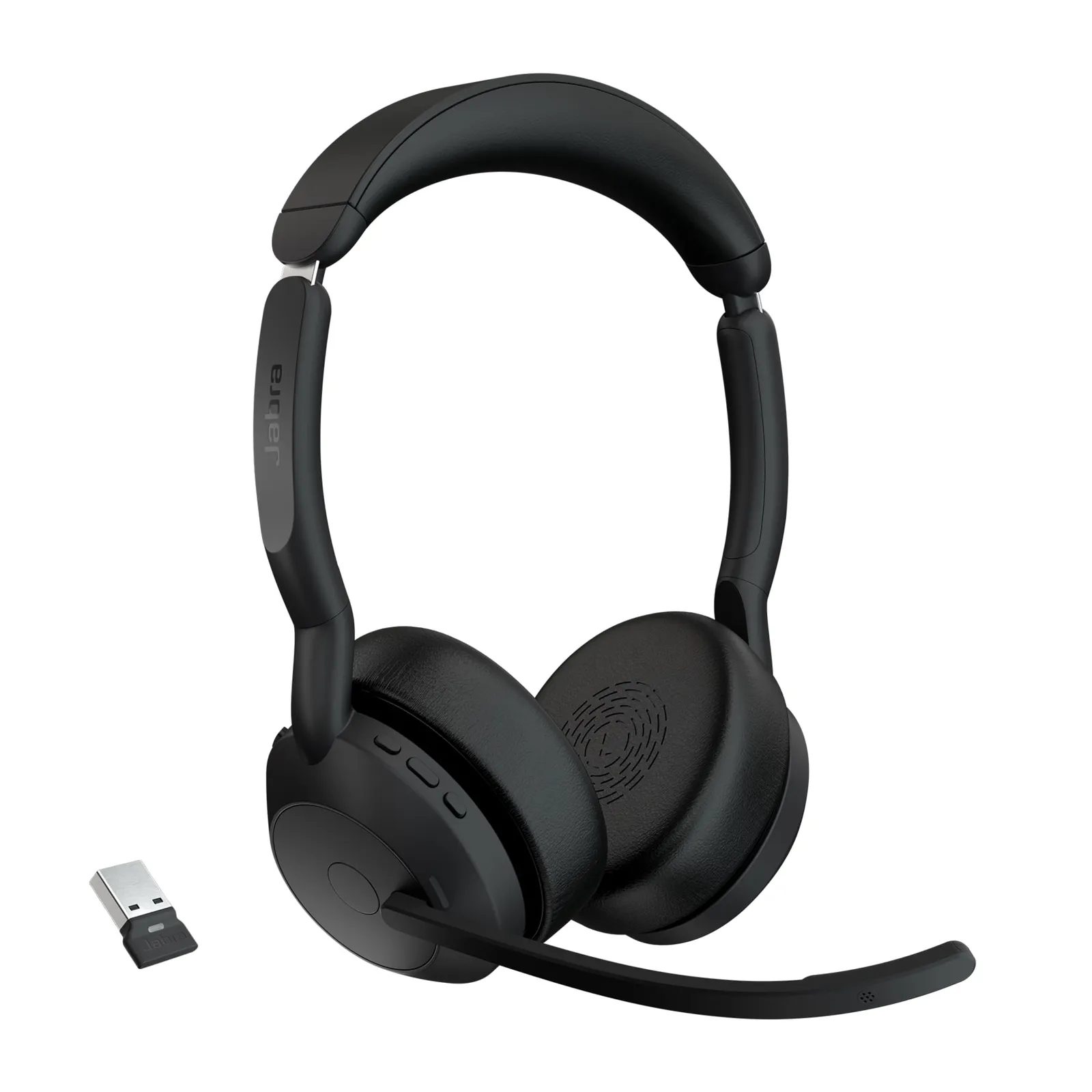 230328133650600301900046C Jabra Evolve2 55 MS Stereo USB Headset schwarz USB-A - Slika 1