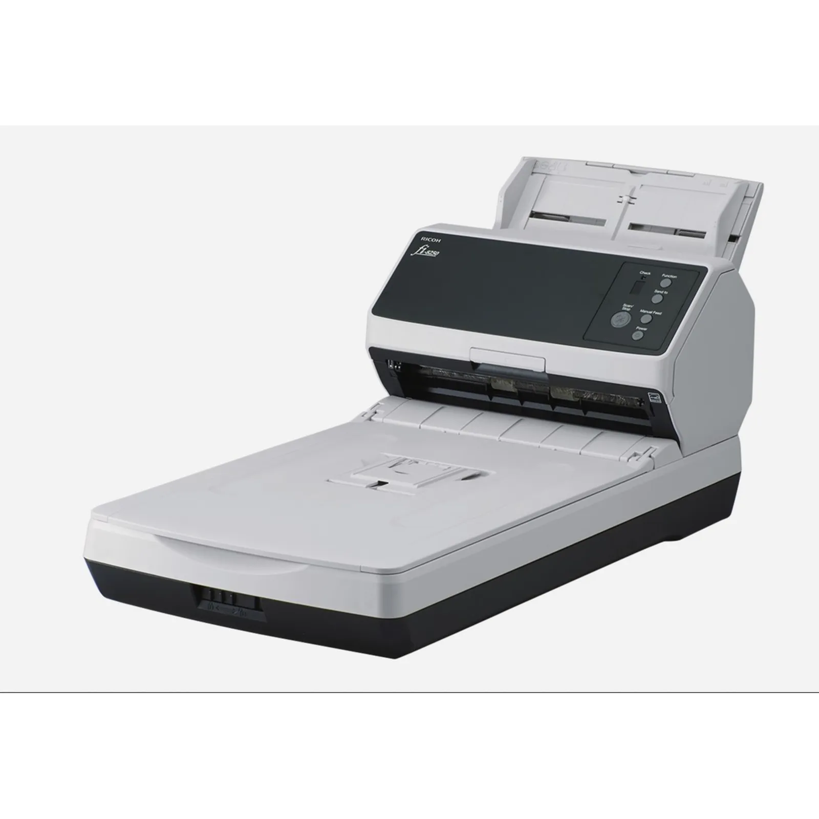 230628102548600501900052Z Ricoh fi-8250 Dokumentenscanner A4 Flachbett Duplex ADF USB LAN - Slika 1
