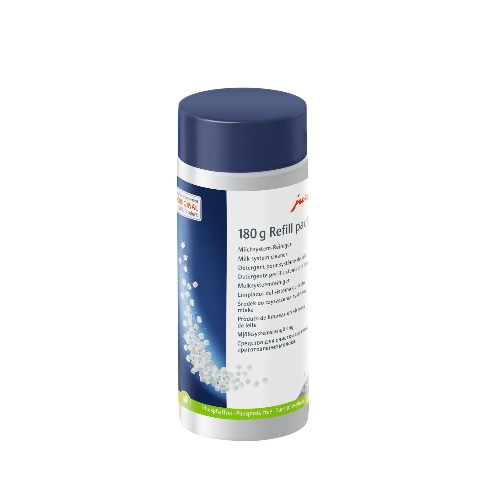 230901114756800301900004D JURA Milchsystem-Reiniger Mini-Tabs 180 g Nachfüllflasche - Slika 1