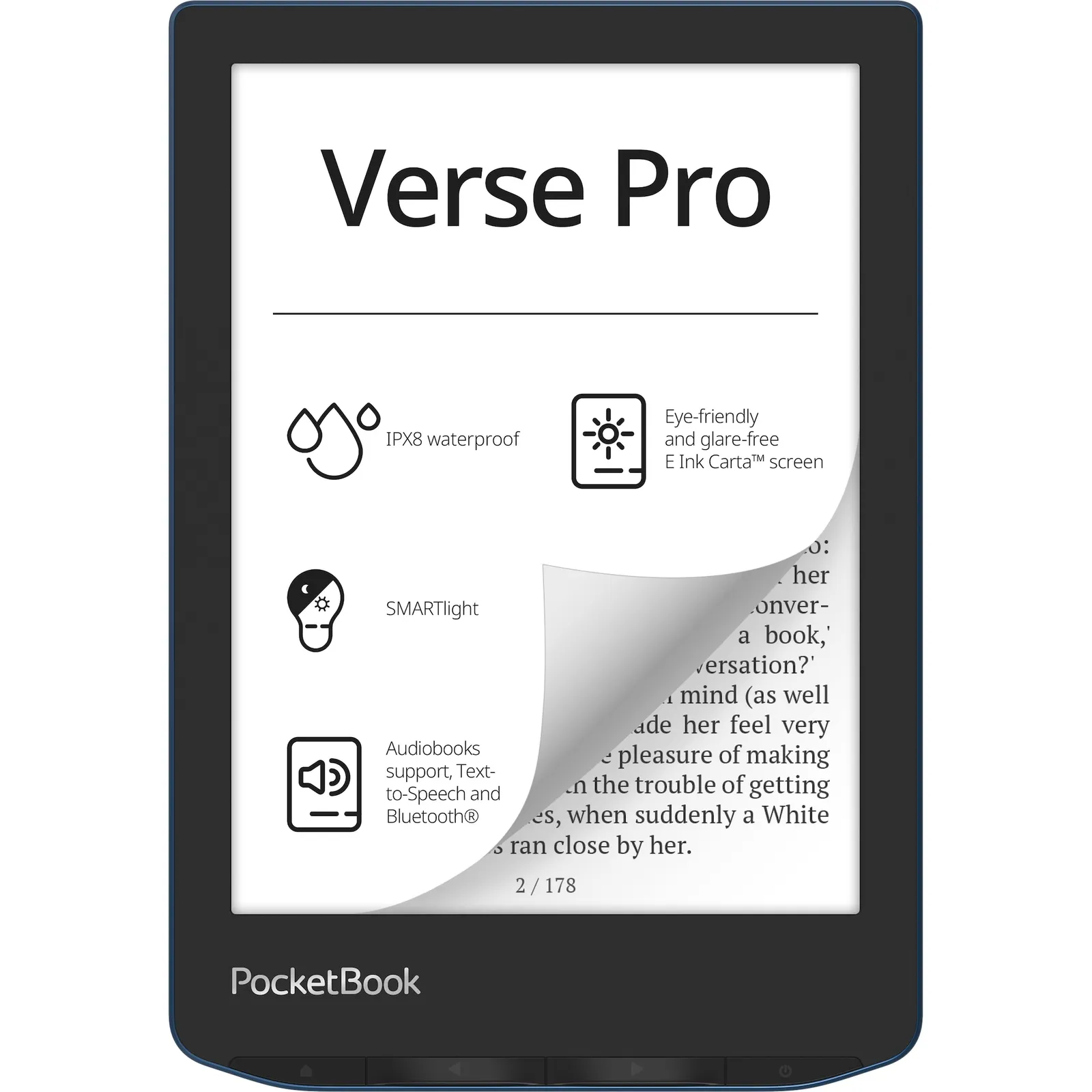 231023085308000501900061P PocketBook Verse Pro eReader azure mit 300 DPI 16 GB - Slika 1