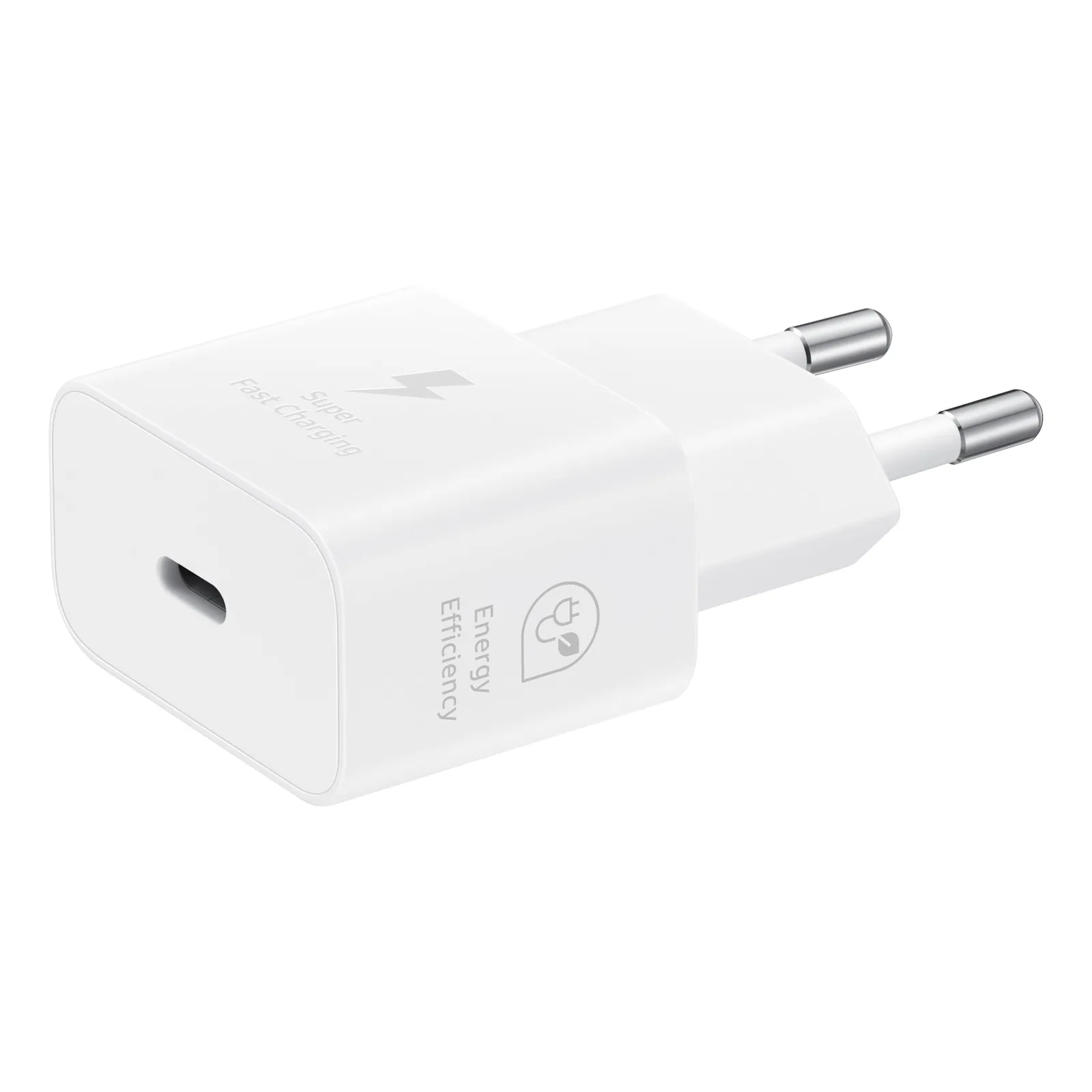 240301143534000501900105P Samsung Schnellladegerät T2510 USB-C 25W ohne Datenkabel Weiß - Slika 1