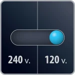 Rowenta DA1510 Focus Travel Dampfbügeleisen 1000W blau - Slika 3