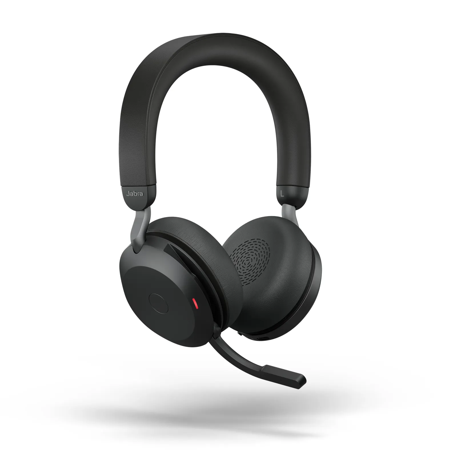 240328122307500501900062S Jabra Evolve2 75 Schwarz - USB-C, MS-Teams inkl. Ladestation - Slika 1