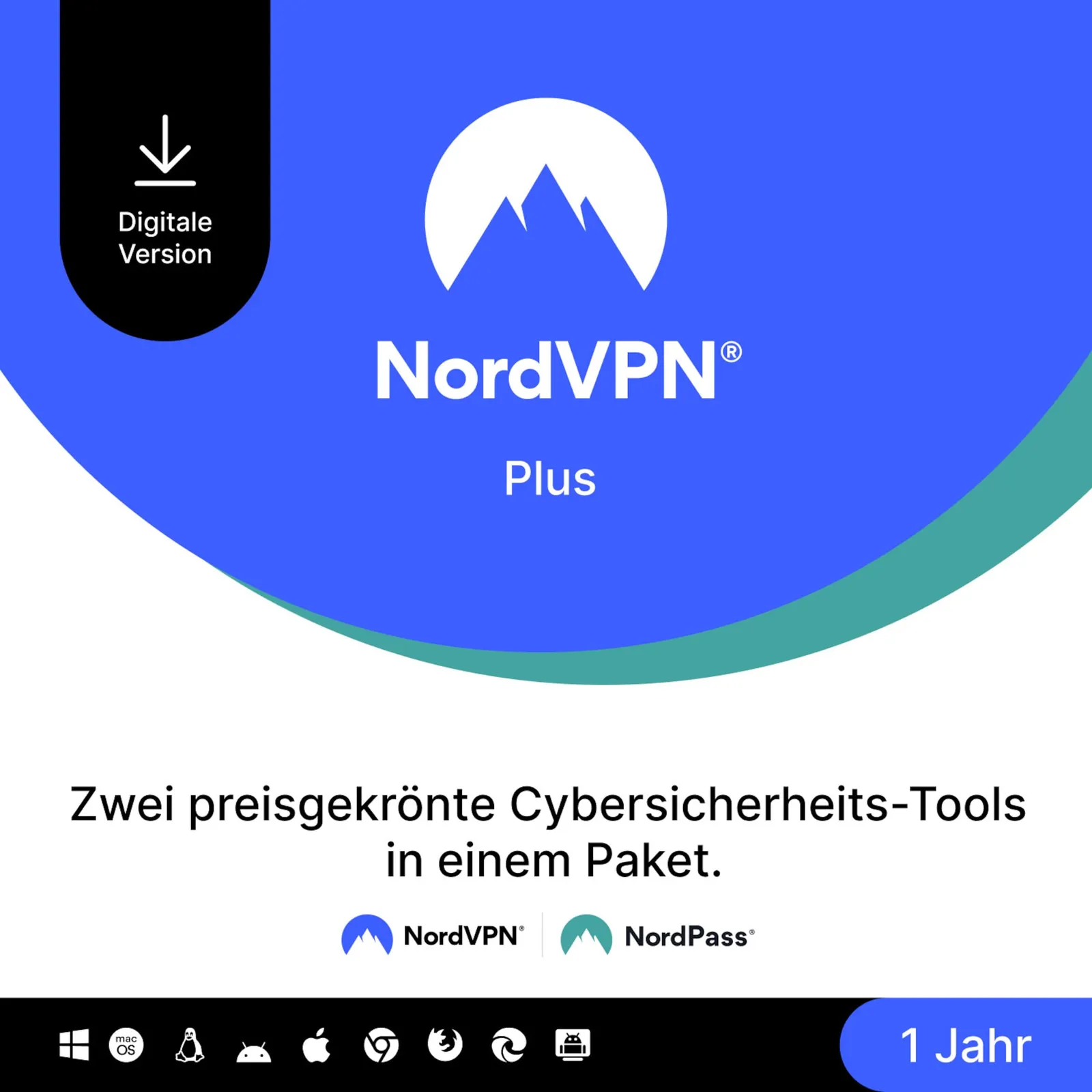 PI_300234591 NordVPN Plus Cybersicherheitspaket | 1 Jahr | Download & Produktschlüssel - Slika 1