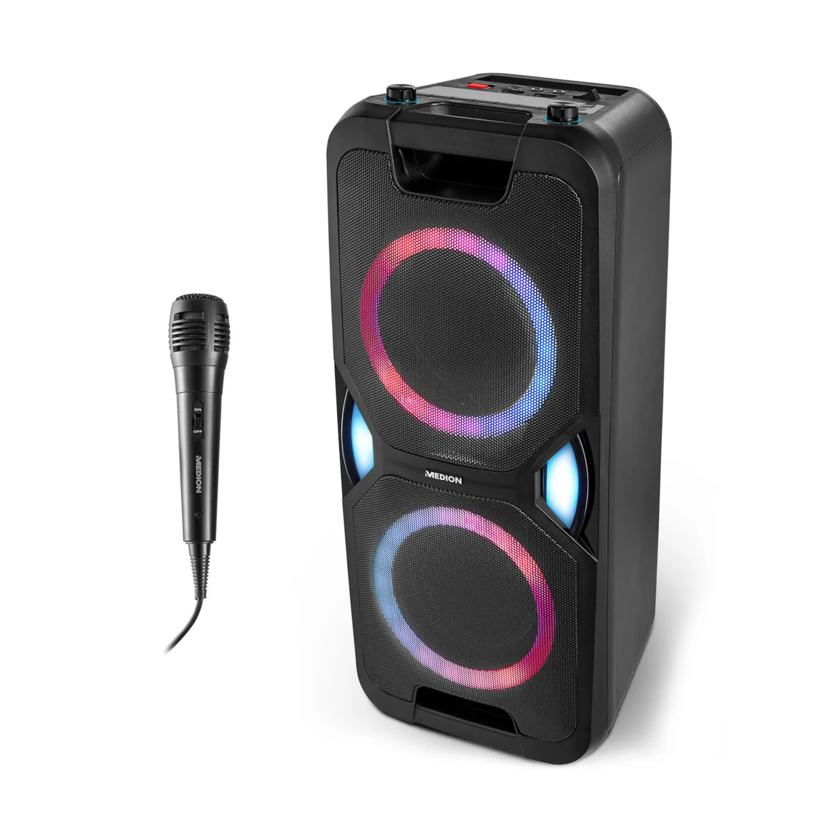 PI_334456003 Medion PE-1 Pure Partylautsprecher schwarz - Slika 1