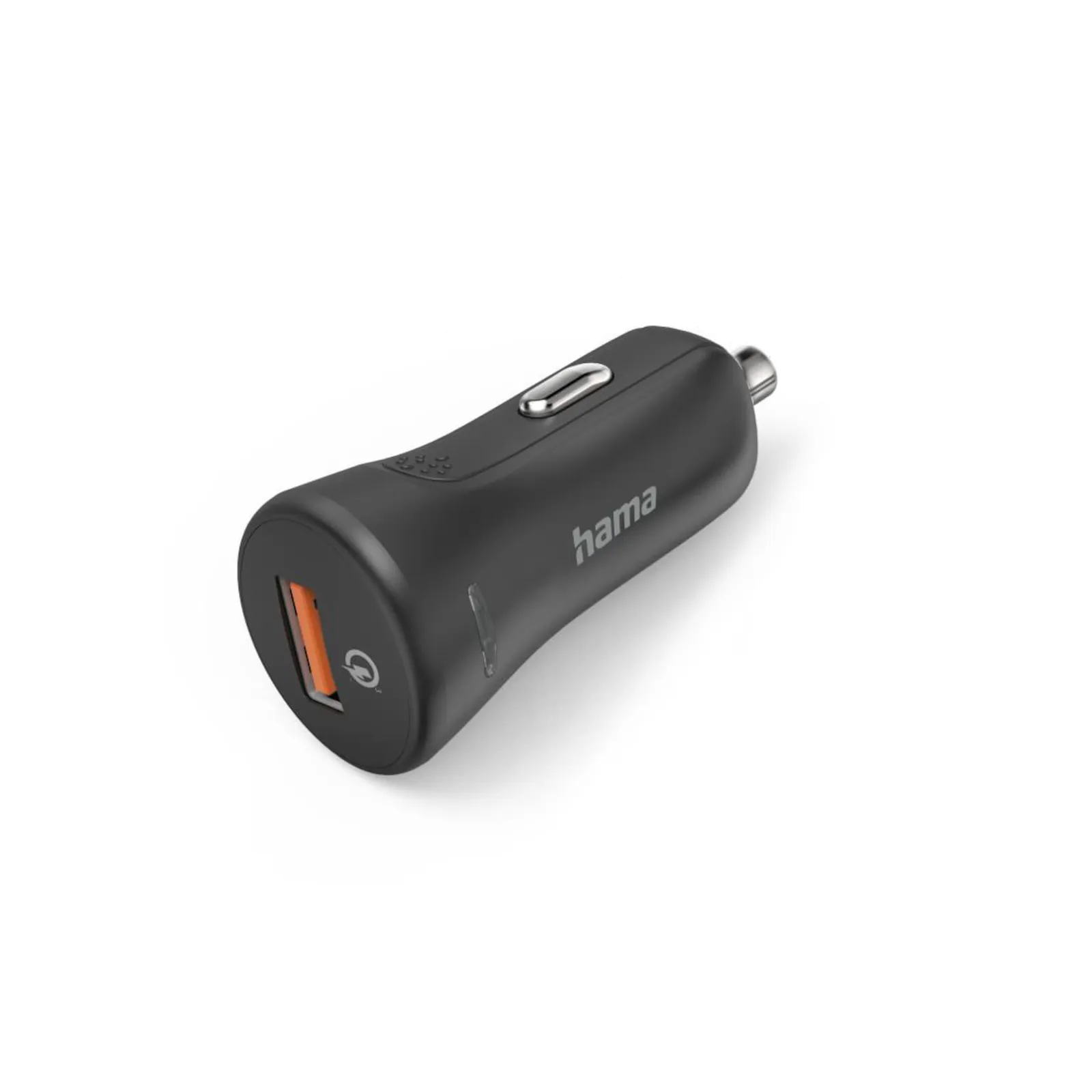 PI_344089722 Hama 00201633 Auto-Schnellladegerät Qualcomm® Quick Charge™ 3.0, USB-A, 19,5 W, Schwarz - Slika 1