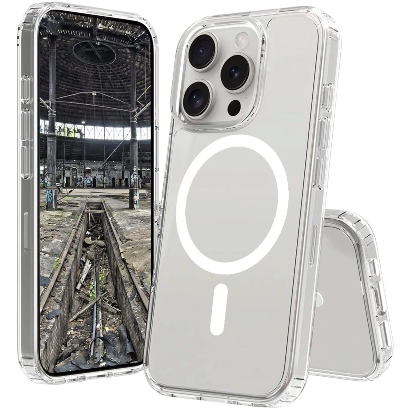 PI_403158155 JT Berlin BackCase Pankow Clear MagSafe Apple iPhone 16 Pro Max transparent - Slika 1