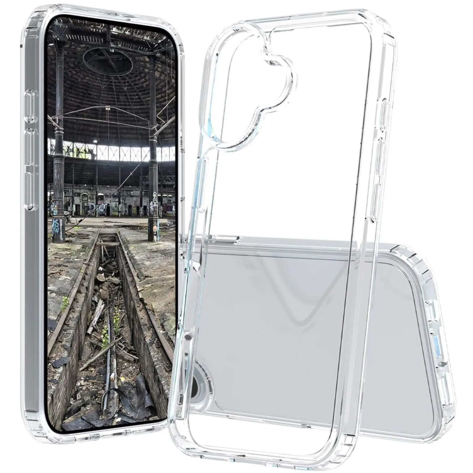 PI_404345777 JT Berlin BackCase Pankow Clear Apple iPhone 16 transparent - Slika 1