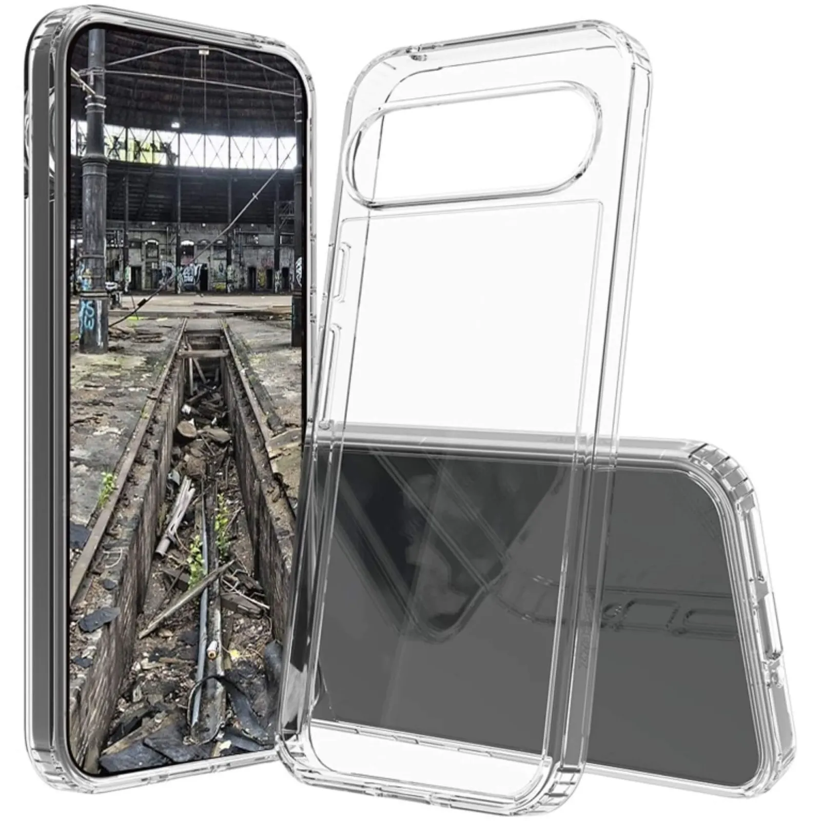 PI_410384089 JT Berlin BackCase Pankow Clear Google Pixel 9/9 Pro transparent - Slika 1