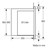 Siemens iQ500 BF525LMB1 Einbau-Mikrowelle Schwarz, Edelstahl - Slika 4