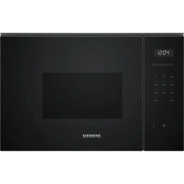 Siemens iQ500 BF525LMB1 Einbau-Mikrowelle Schwarz, Edelstahl