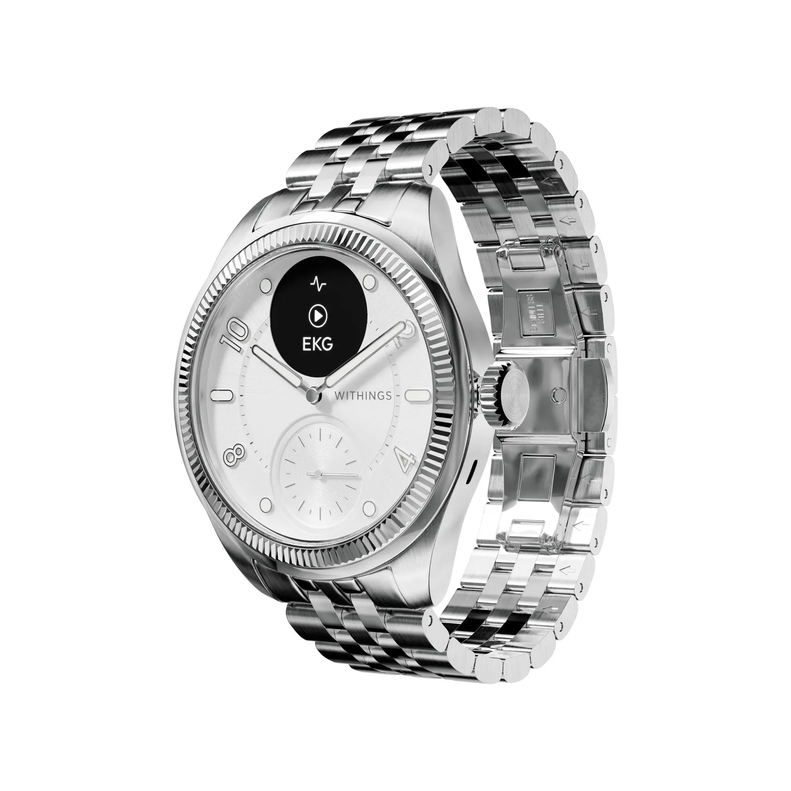 PI_441006544 Withings ScanWatch Nova Brilliant 39mm Titanium Silver - Slika 1