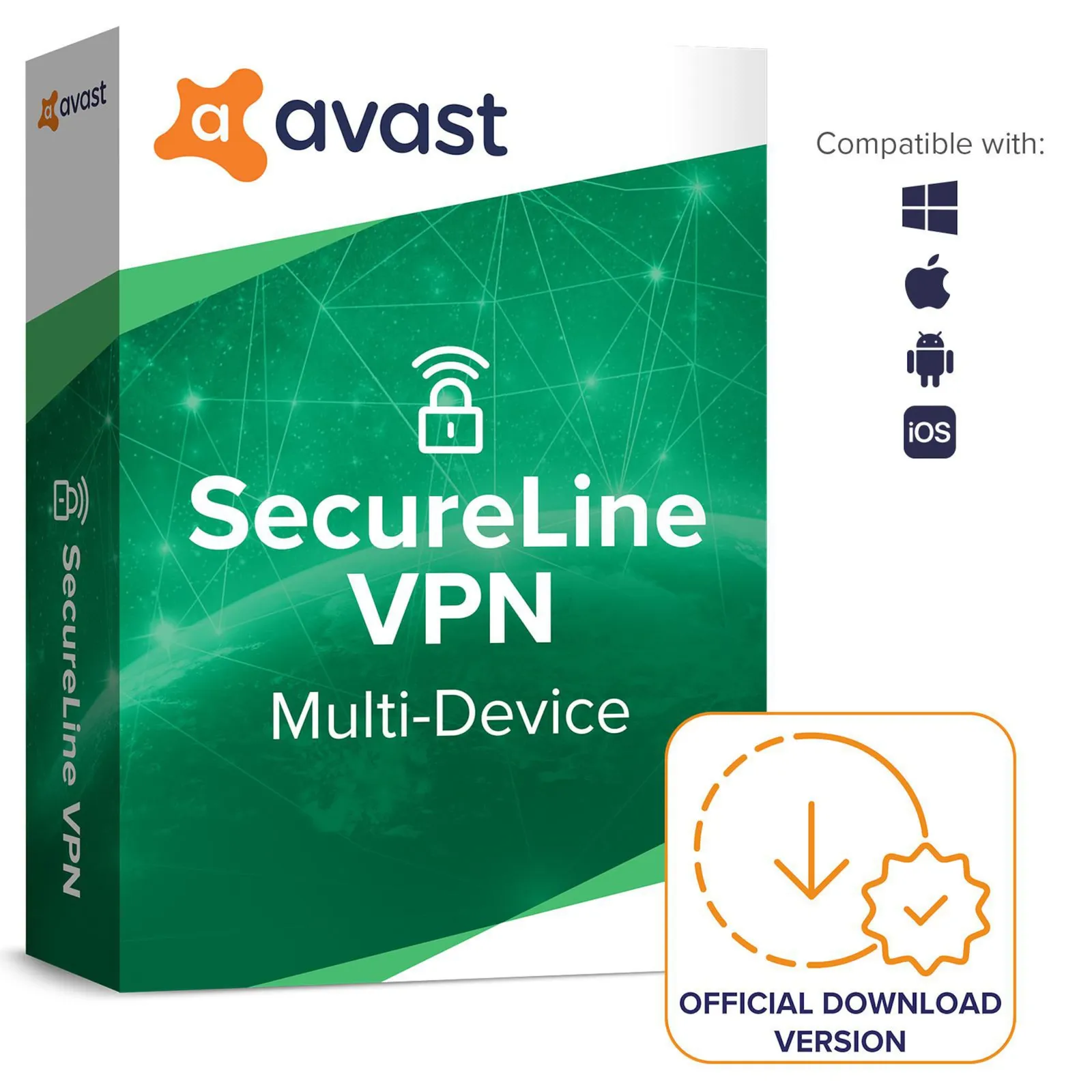 PI_444464036 Avast SecureLine VPN (10 Geräte) - 1 Jahr DE | Download & Produktschlüssel - Slika 1