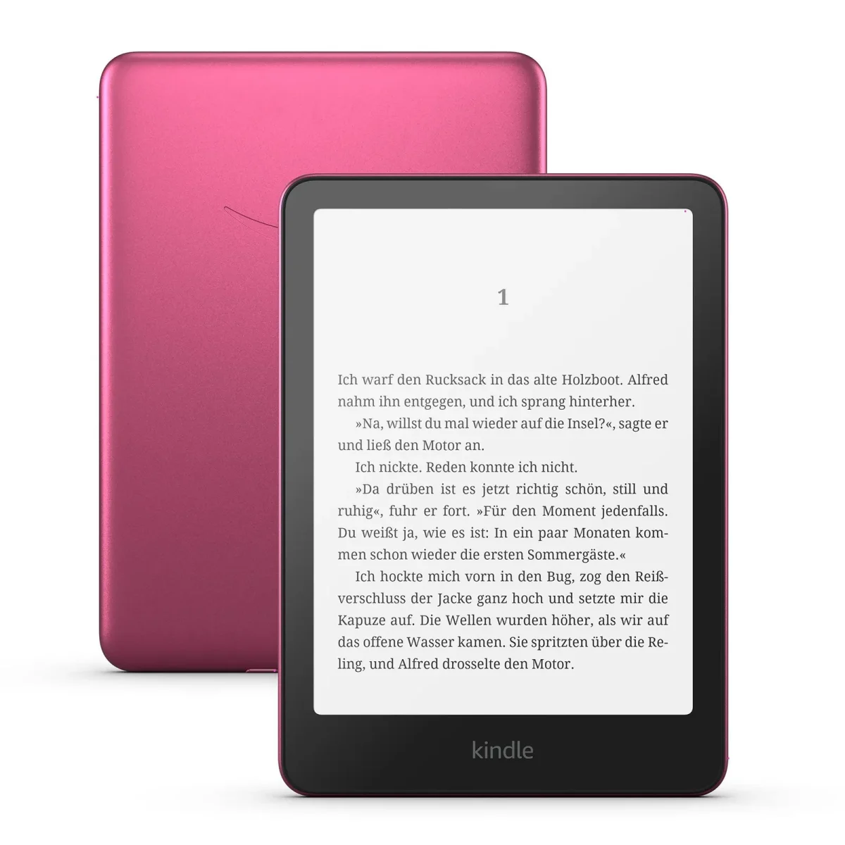 PI_448542051 Amazon Kindle Paperwhite Signature Edition 32 GB, rosa - Slika 1