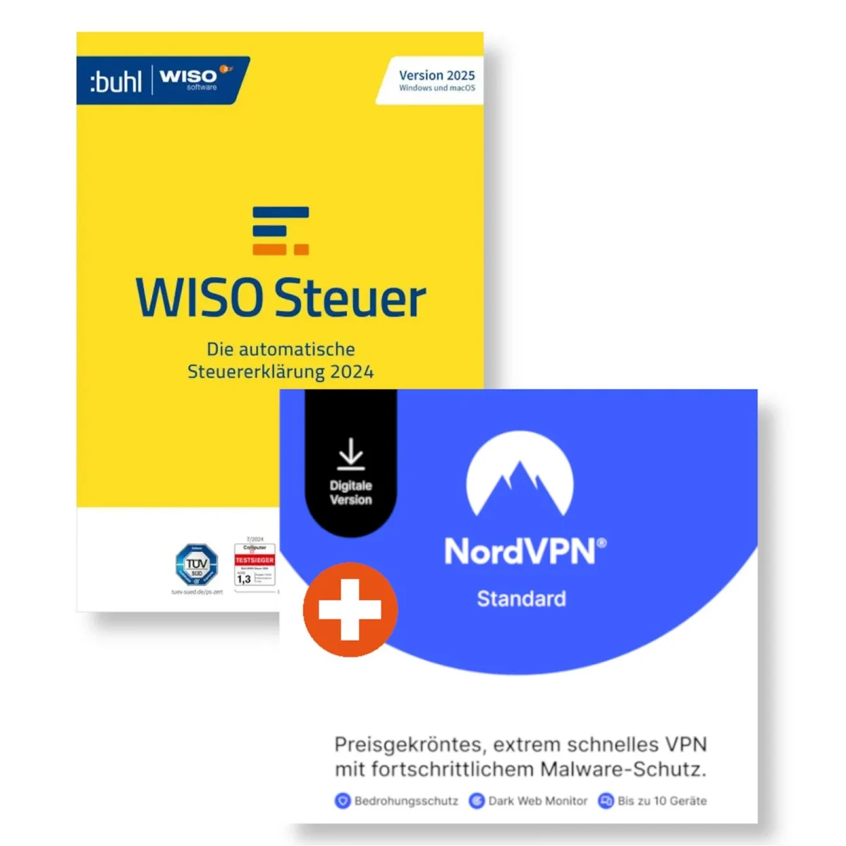 NordVPN + WISO Steuer 2025 | Download & Produktschlüssel - Slika 1