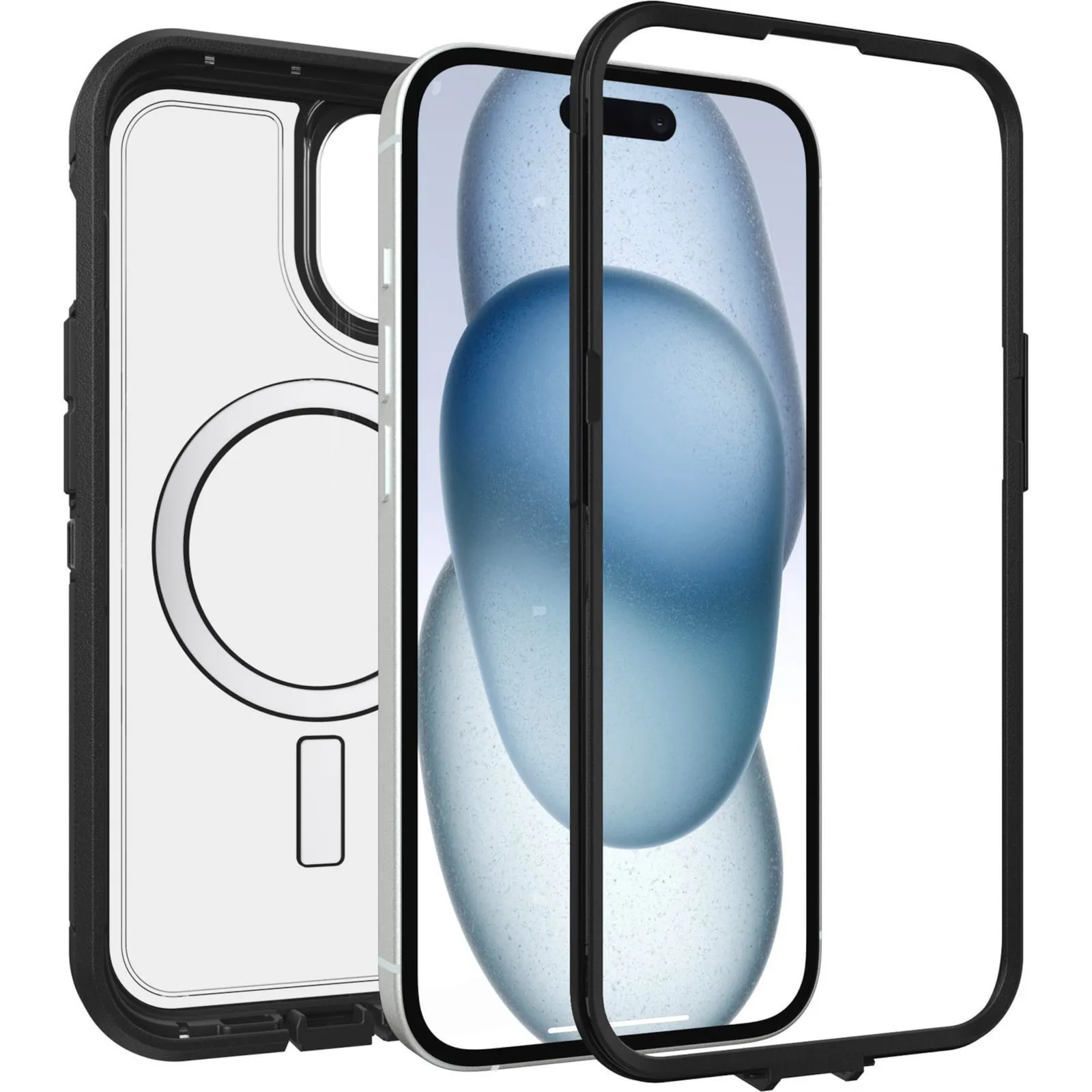PI_530589430 OtterBox Defender XT Clear Apple iPhone 16e clear/black - Slika 1