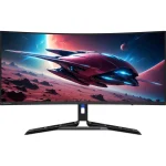 Lenovo R34w-30 86,4cm (34") WQHD VA Curved Monitor 21:9 HDMI/DP 5ms 180Hz FreeSync - Slika 3
