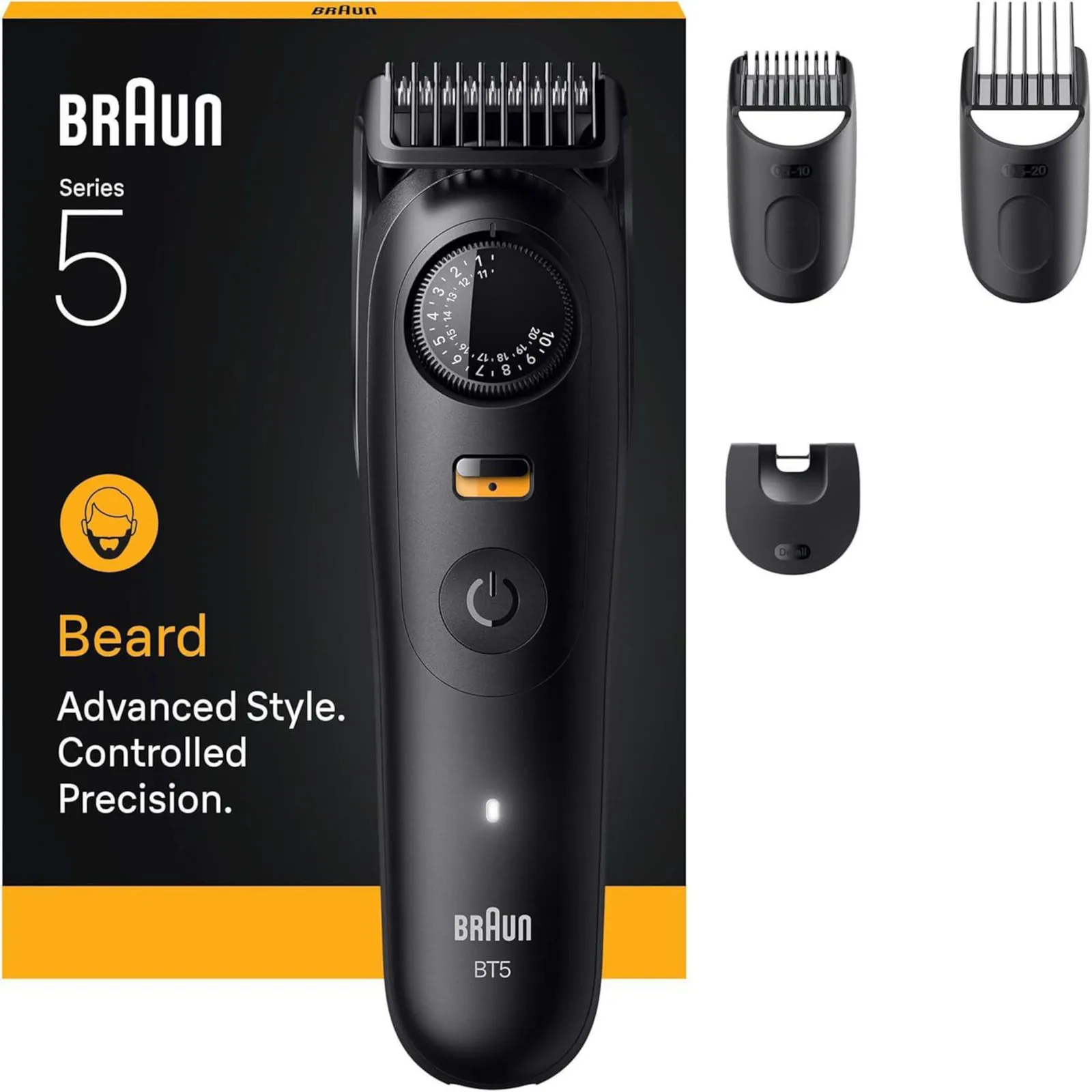 PI_540231278 Braun Series 5 BT5520 Barttrimmer schwarz - Slika 1