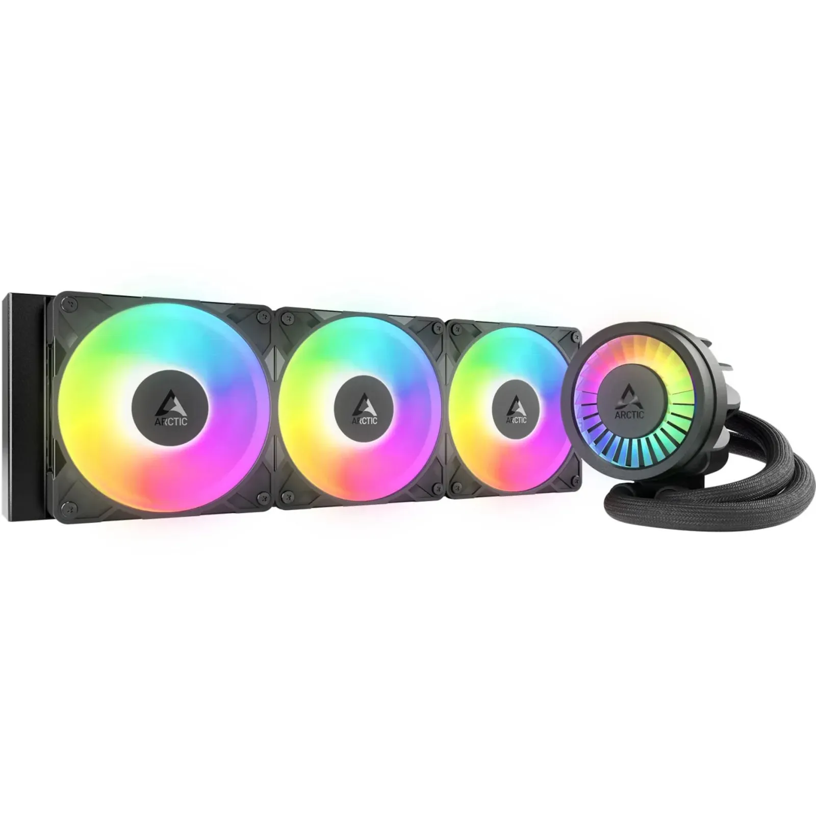 PI_552916605 ARCTIC Liquid Freezer III Pro 360 ARGB Black Komplettwasserkühlung für AMD und Intel CPU - Slika 1
