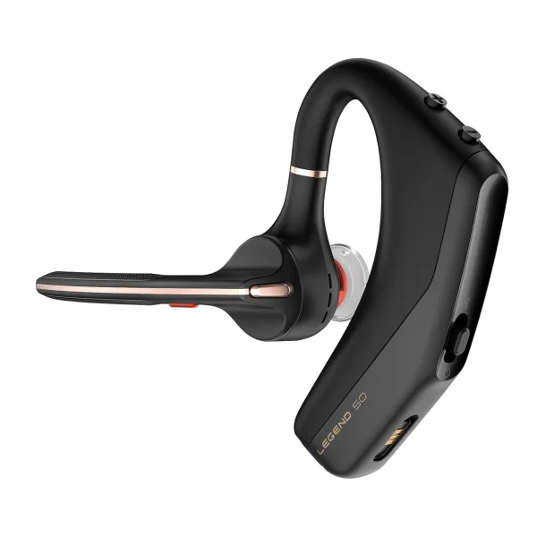 Poly Voyager Legend 50-M UC for Business Schwarz - MS-Teams, USB-C, Bluetooth, BT700 USB-C Adapter, Mikrofon NoiseBlockAI