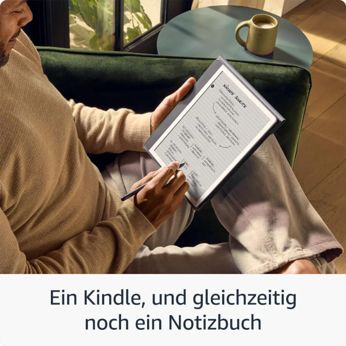 Amazon Kindle Scribe 16GB, Premium-Eingabestift, Tungsten Grey - Slika 3