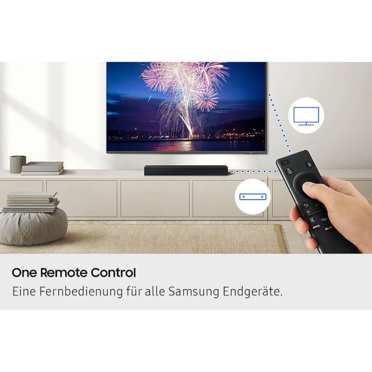 Samsung HW-B410GF/ZG 2.1-Kanal Soundbar schwarz - Slika 3