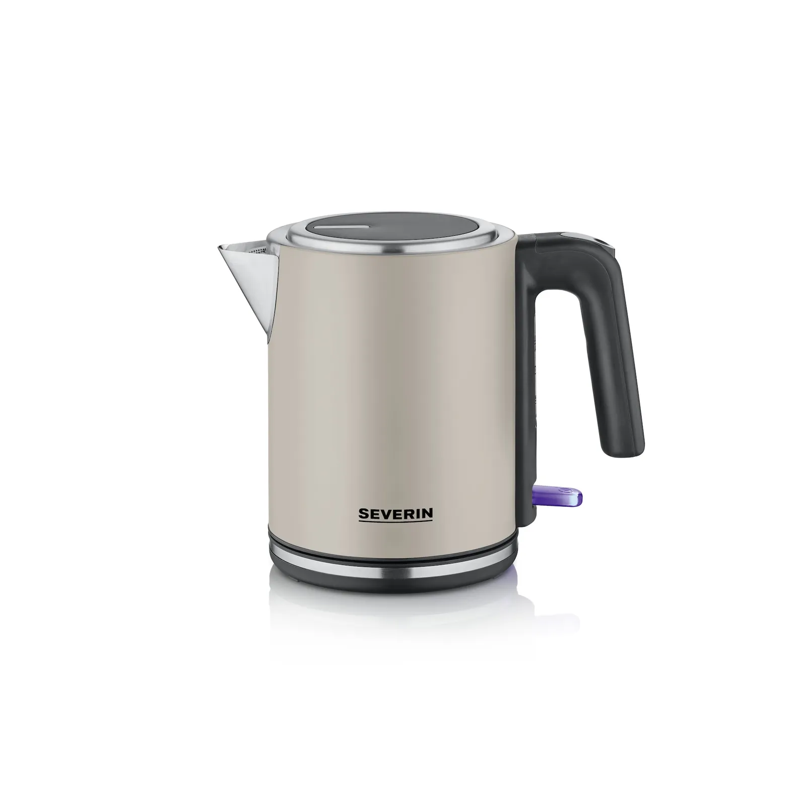 PI_614731085 Severin WK 9577 Wasserkocher 2200W 1l beige/schwarz - Slika 1