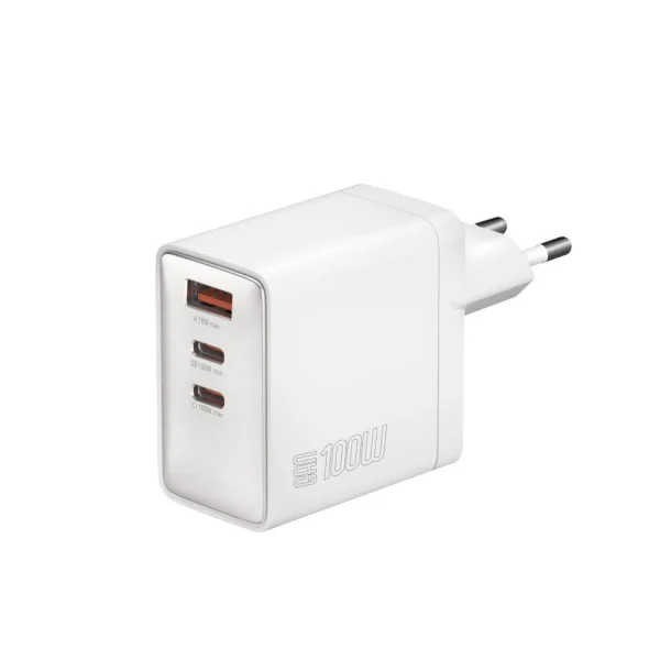 4smarts Netzladegerät GaN Pocket 100W 2C+1A
