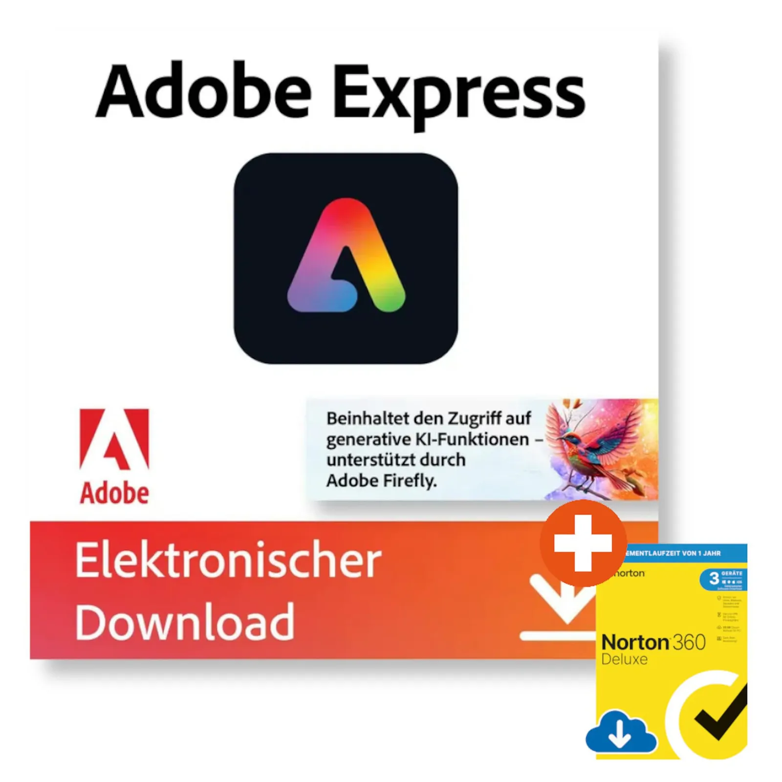 PI_661942150 Adobe Express Premium | Download & Key | inkl. Norton Standard - Slika 1