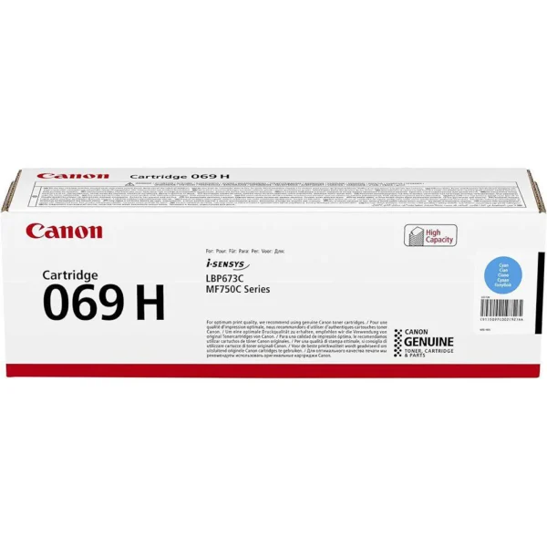 Canon 069H Toner cyan 5097C002 CY bis 5500 Seiten