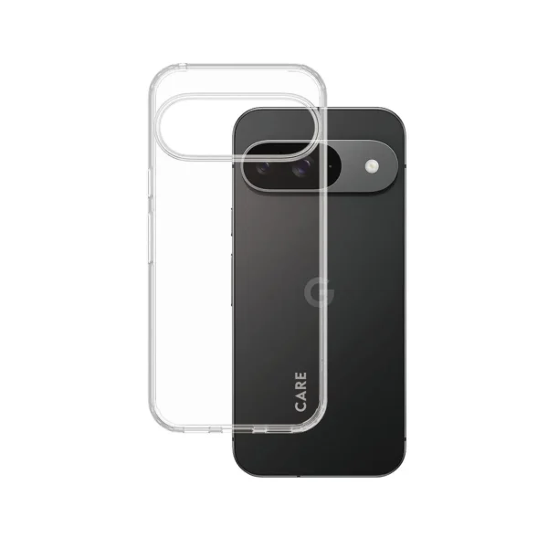 CARE by PanzerGlass® Flagship Case Transparent Urban Combat m. klarem Rahmen Google Pixel 10 Pro XL