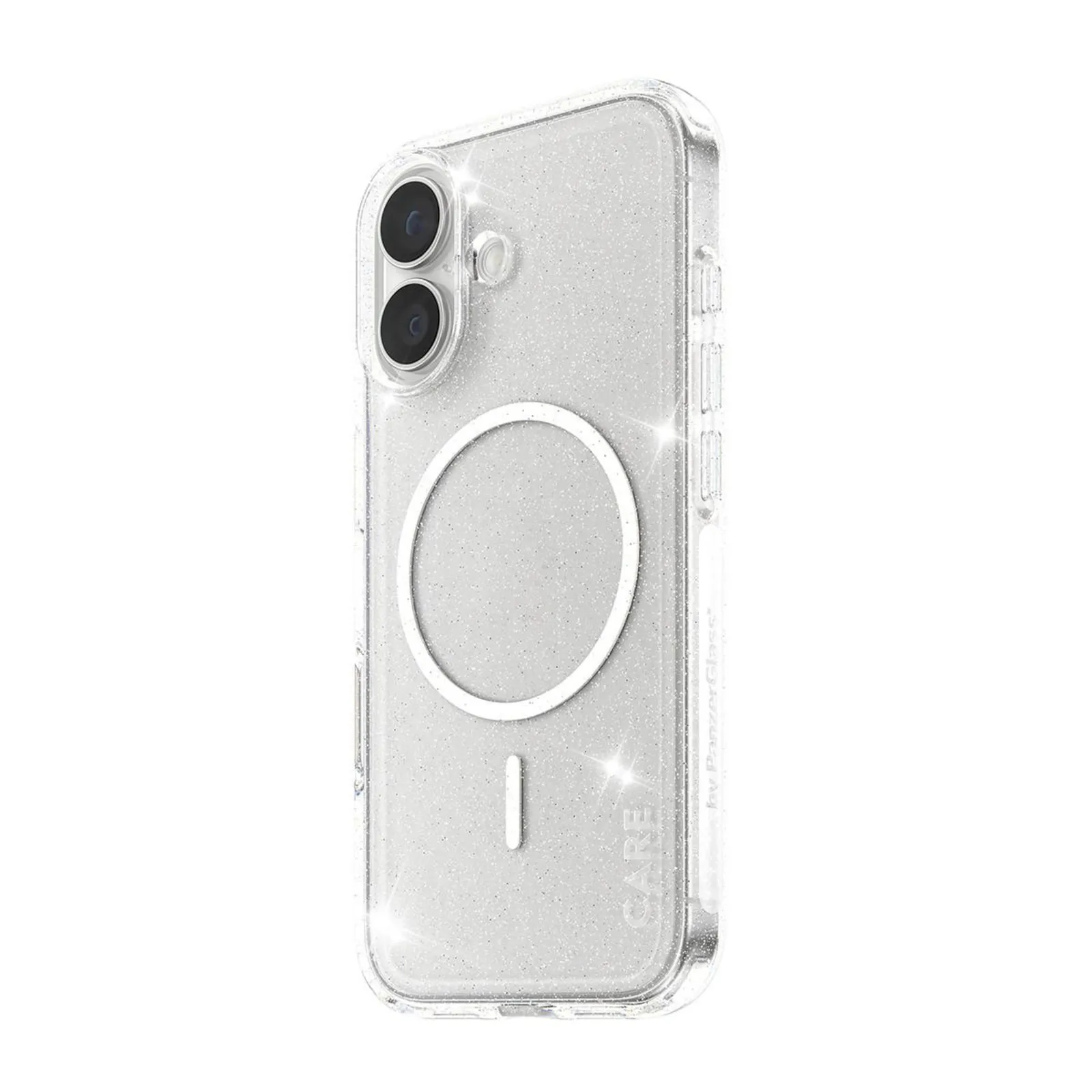 PI_702619164 CARE by PanzerGlass® Flagship Case Transparent Urban Explorer Star Lit m. Weiß MagSafe iPhone 17 Air - Slika 1