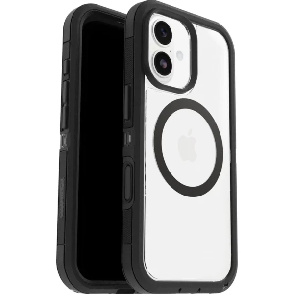OtterBox Defender Pro XT Clear Camera Control Apple iPhone 17 Dark Side clear/black