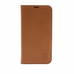 JT Berlin Echtleder BookCase Tegel für iPhone 17 Pro Max cognac - Slika 3
