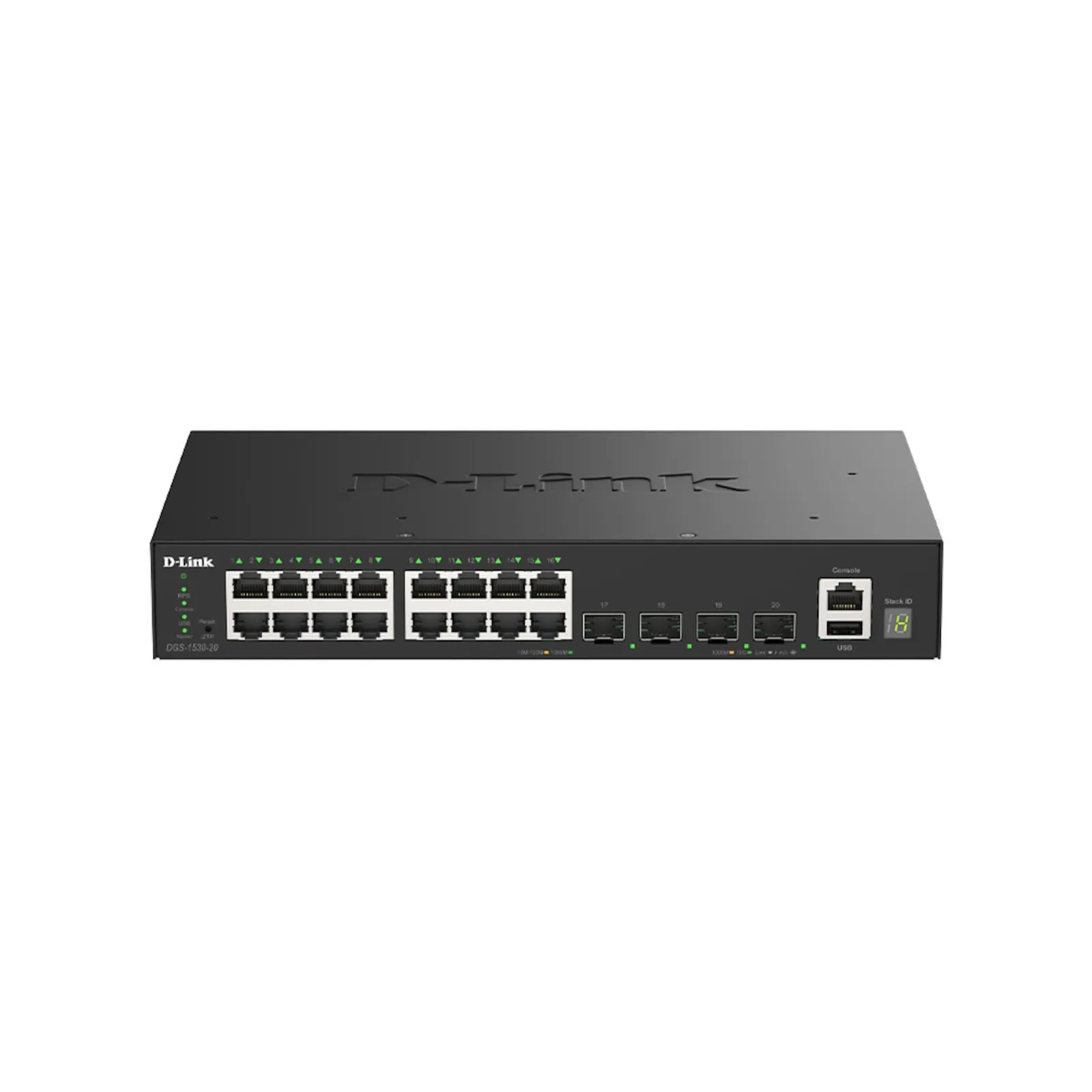 PI_721524657 D-Link DGS-1530-20/E Smart Managed 20-Port-Stackable-Gigabit-Switch - Slika 1