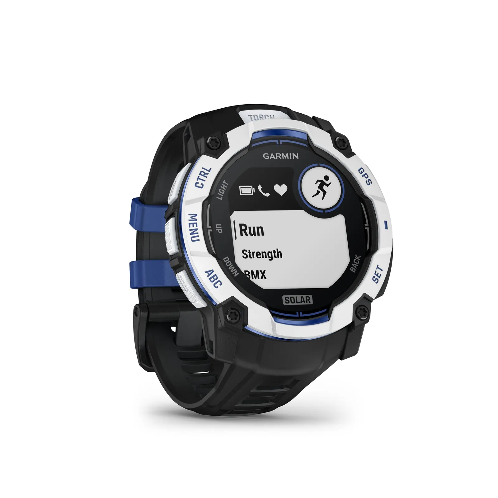 PI_746698884 Garmin Instinct® 3 Solar 50mm Schwarz/Steinweiß mit Silikon-Wechselarmband 26 mm Schwarz - Slika 1