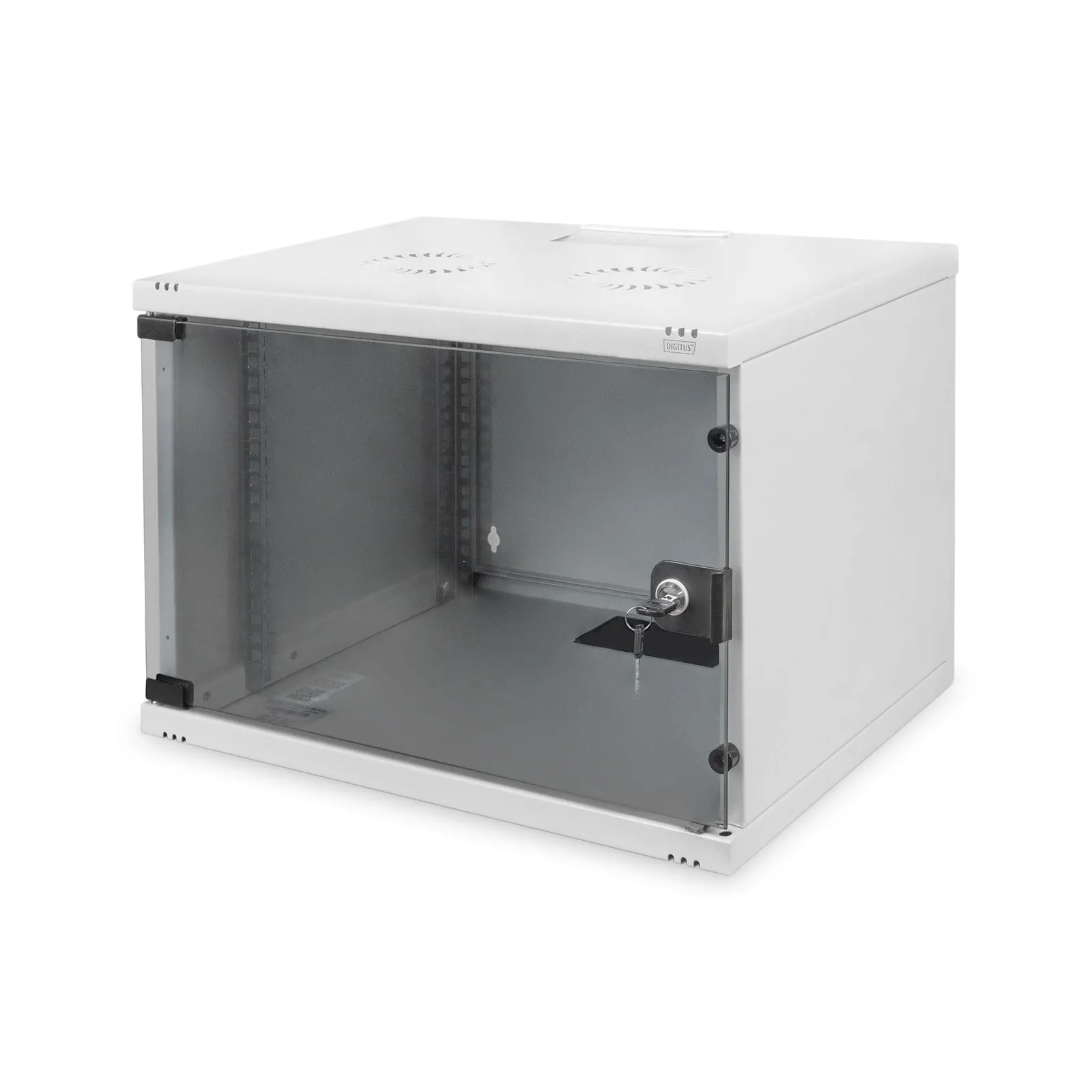 PI_749339807 Digitus 19" Wandgehäuse SOHO unmontiert Flat-Pack 7HE 540x400mm grau - Slika 1