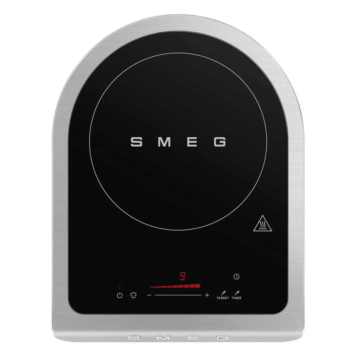 Smeg Portables Tisch-Induktionskochfeld Collezione Aesthetic Schwarz Matt - Slika 2