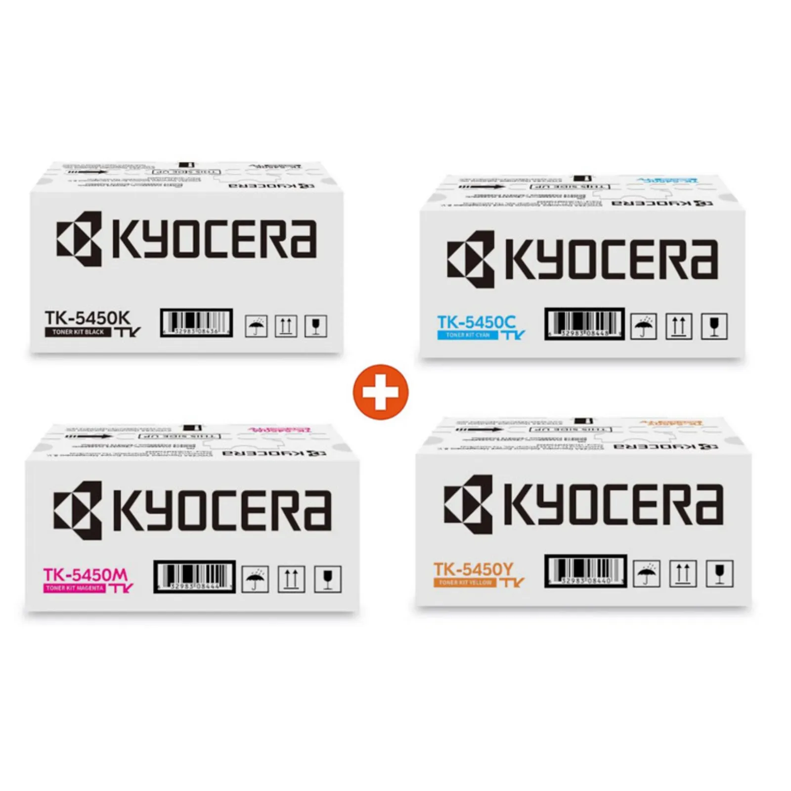 PI_755063829 Kyocera Toner Multipack (BK, C, M, Y) für Kyocera ECOSYS MA2600 und ECOSYS PA2600 - Slika 1